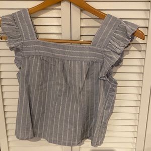 Madewell Chambray top